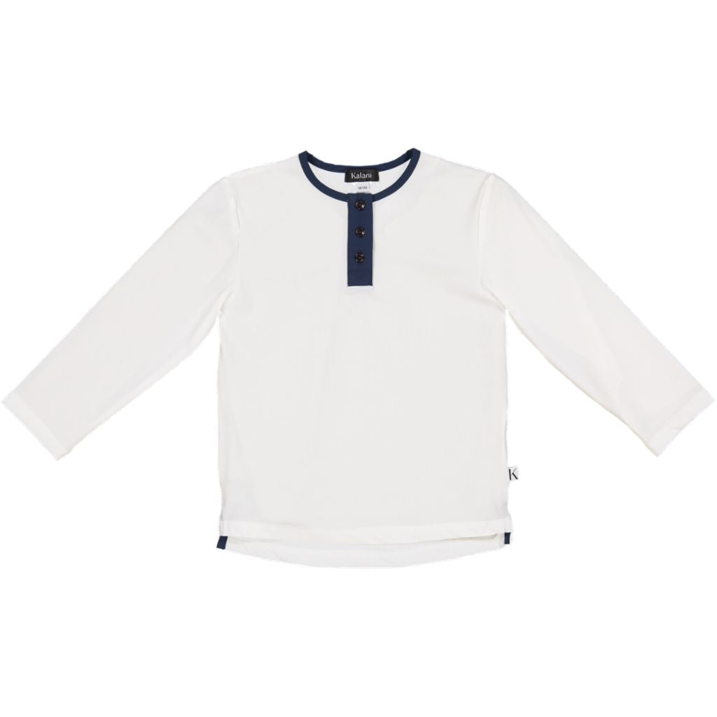 Kiwi UV Top White/Blue