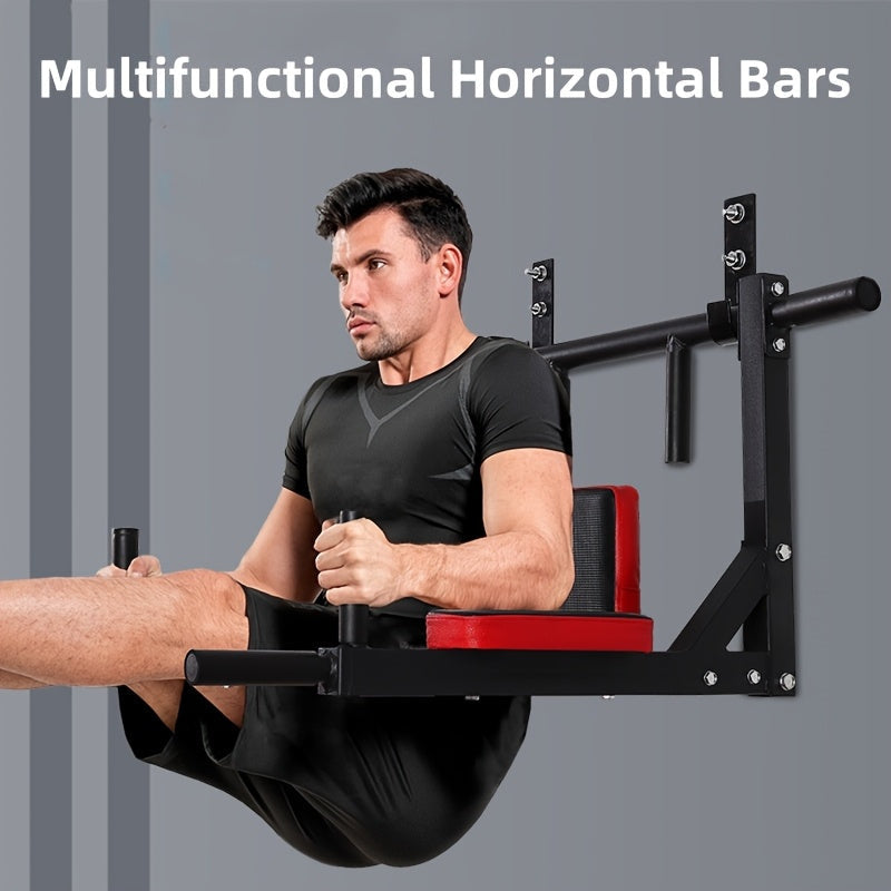Wall-Mounted Pull-Up Bar Set-1