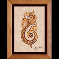 Framed 3D Wooden Manaia-0