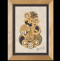 Framed 3D Wooden Tiki-0