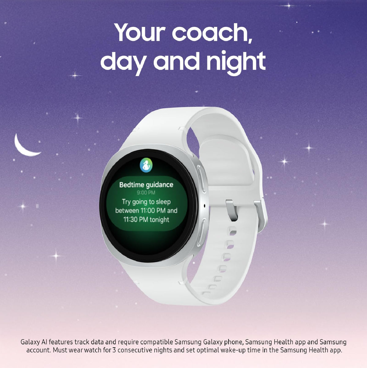 Samsung Galaxy Watch 8 (2025), Graphite, 44mm, Bluetooth Smartwatch