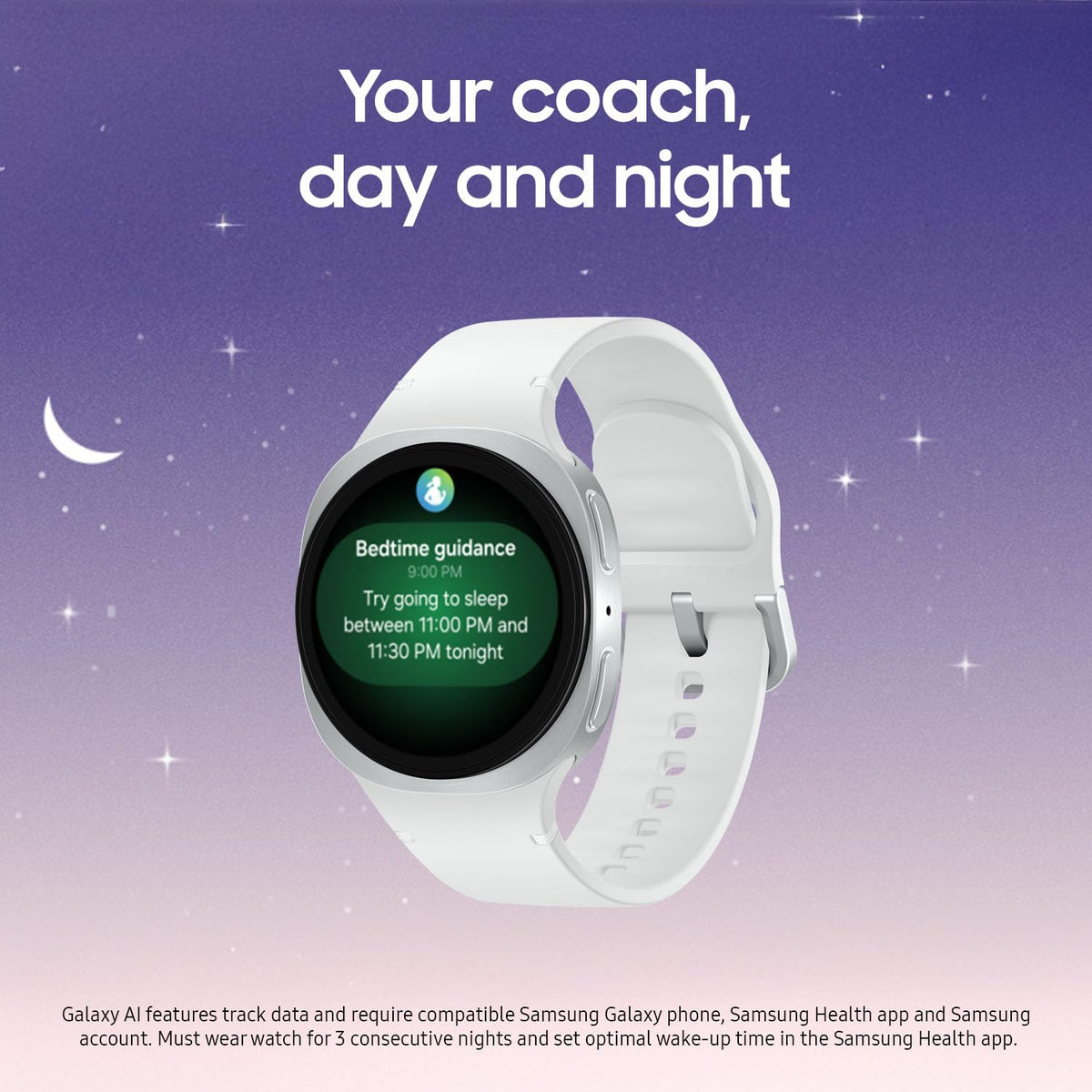 Samsung Galaxy Watch 8 (2025), Graphite, 44mm, Bluetooth Smartwatch