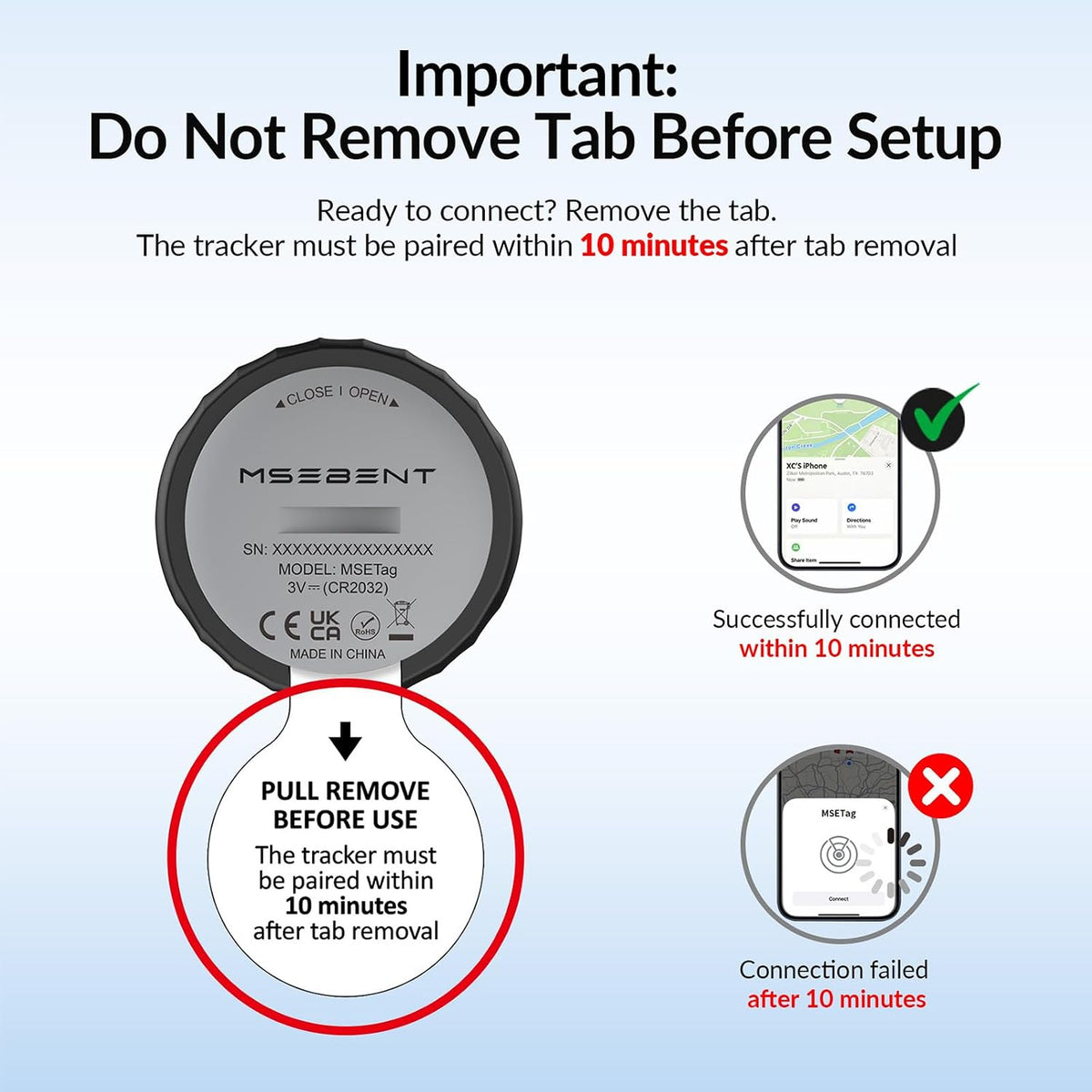 Air Tags-2 Pack, Apple Find My Item Finders for Luggage (iOS Only)