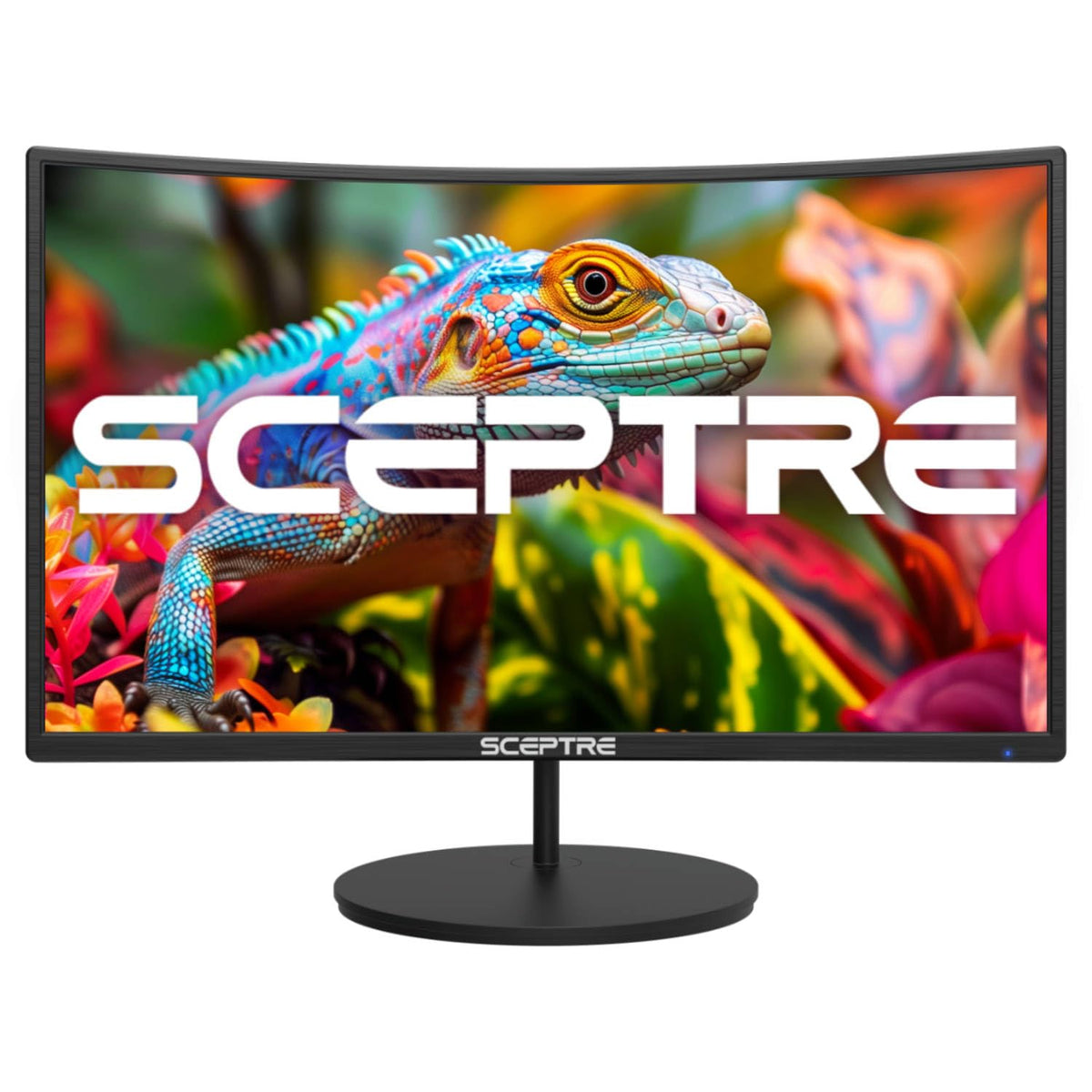 New! Sceptre Curved 24-inch Gaming Monitor 100Hz 1080p R1500 98% sRGB HDMI x2 VGA Build-in Speakers, VESA Wall Mount Machine Black 2026 (C248W-1920RN Series)