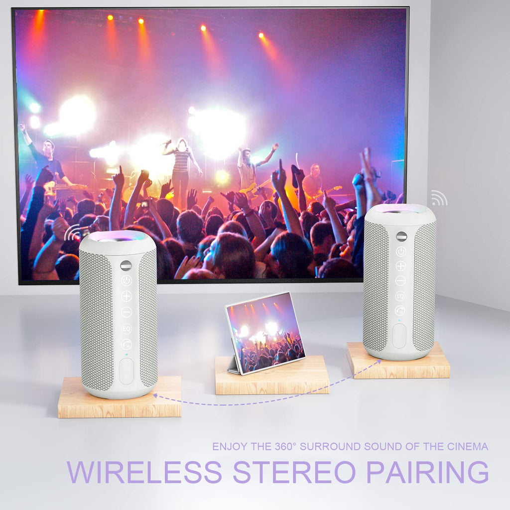 Ortizan X10 Portable Bluetooth Speaker (1st Gen), IPX7 Waterproof, Wireless