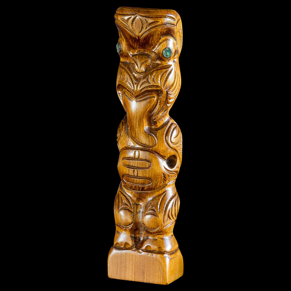 medium Carved Tekoteko Sculpture-0