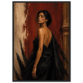 FIGURE STUDY IX — Defiance, Framed Art Print