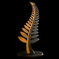 Wooden Fern Leaf Sculpture-0