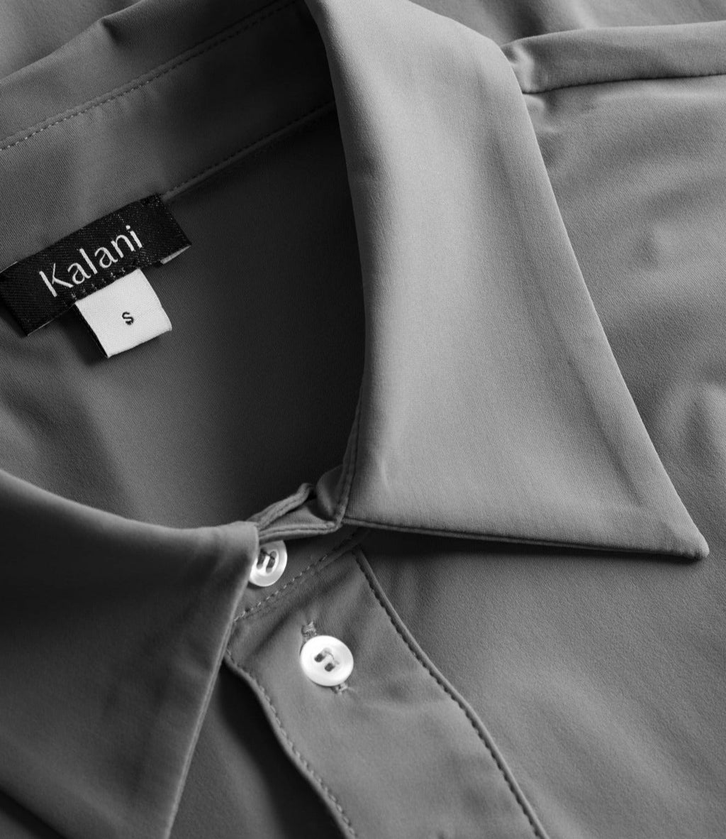 Palma UV Polo Shirt Grey
