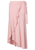 Rio UV Wrap Skirt | Sun-Protective UPF50 Asymmetric Skirt - Rose