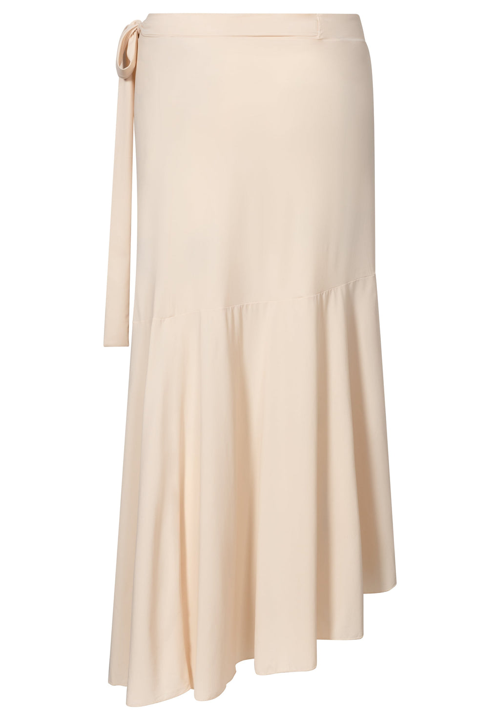 Rio UV Wrap Skirt | Sun-Protective UPF50 Asymmetric Skirt - Nude