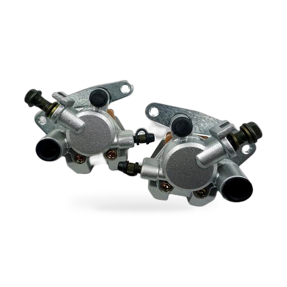 Front Left Right Brake Caliper with Brake Pads Set Suitable for Yamaha Kodiak 40-0