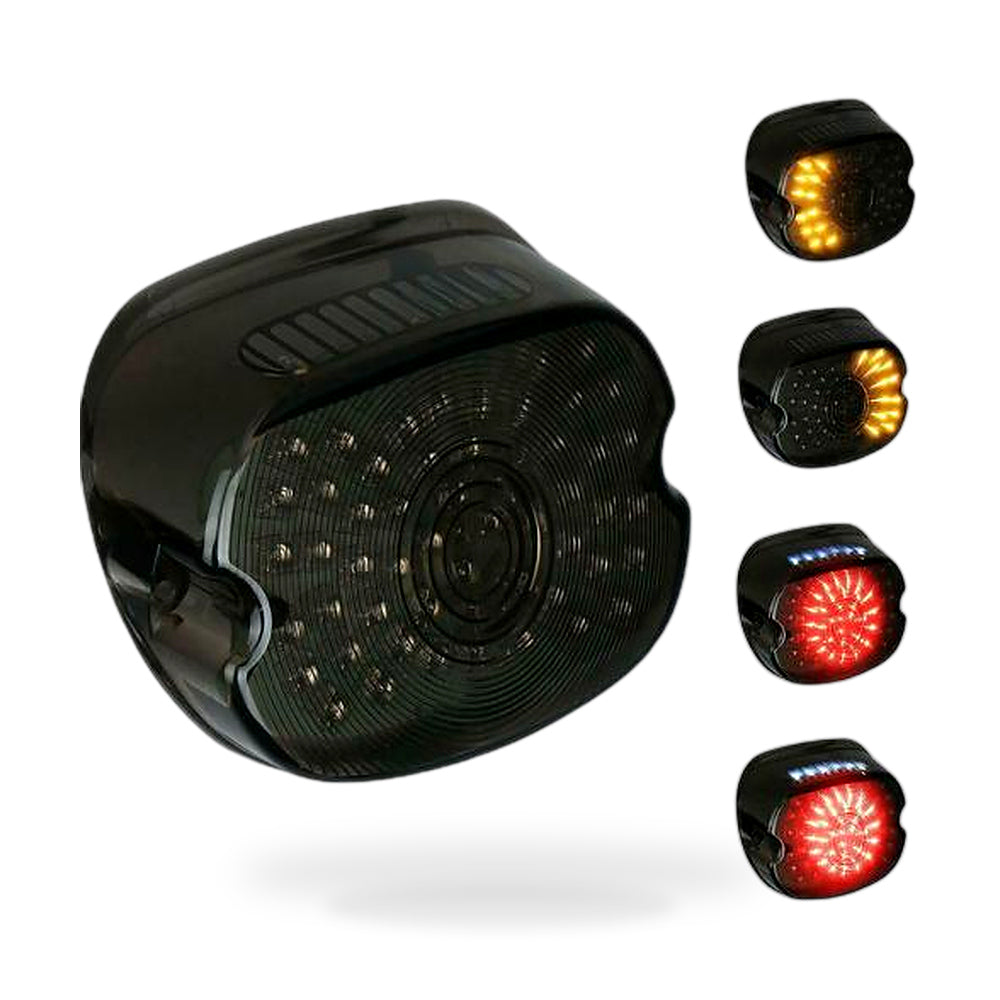 LED Rear Tail Light Brake Smoke Suitable for Harley-Davidson FLST-0
