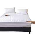 Waterproof Bed Cap Set with Fitted Sheet and Pillowcases-0