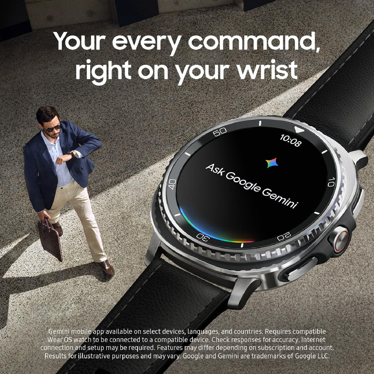 Samsung Galaxy Watch 8 (2025), Graphite, 44mm, Bluetooth Smartwatch