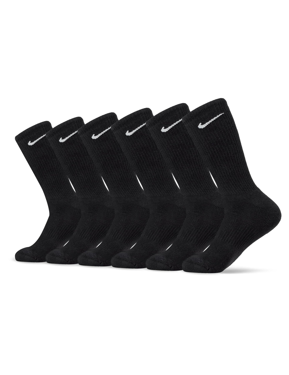 Чорапи за тренировка Nike Adult Everyday Cushioned Crew (6 чифта) | Мъжки и дамски