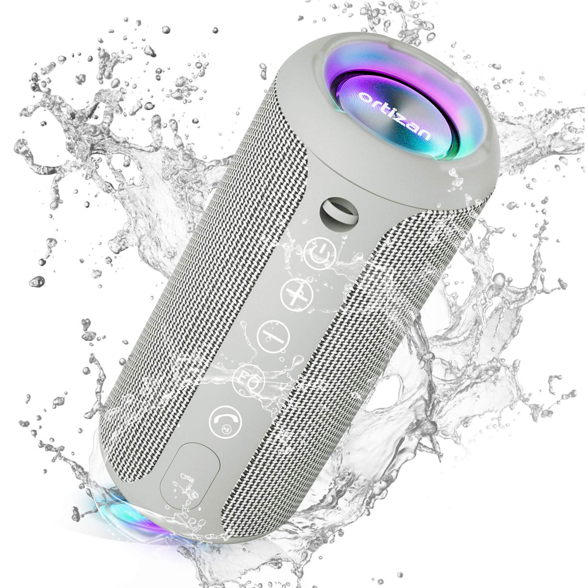Ortizan X10 Portable Bluetooth Speaker (1st Gen), IPX7 Waterproof, Wireless