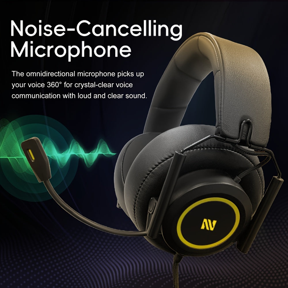 M21 Wired Gaming Headset with Mic-1