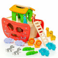 Playset Moltó Noah's ark Wood 17 Pieces-0