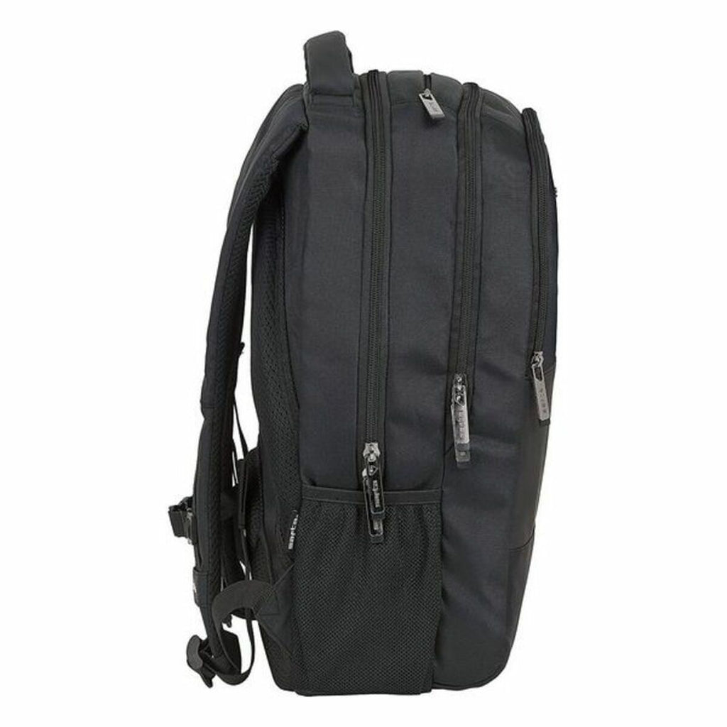 Rucksack for Laptop and Tablet with USB Output Safta 15,6'' Black 30 x 43 x 16 cm-5