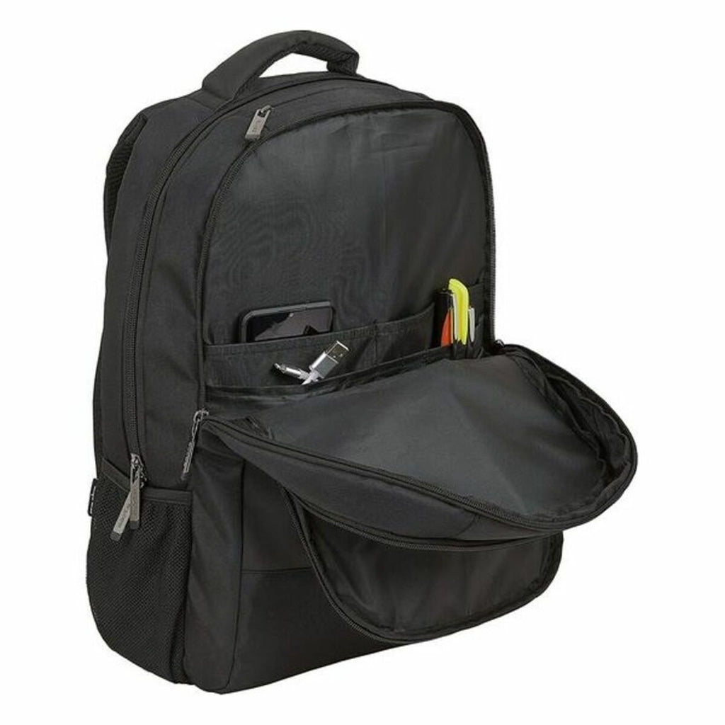 Rucksack for Laptop and Tablet with USB Output Safta 15,6'' Black 30 x 43 x 16 cm-7