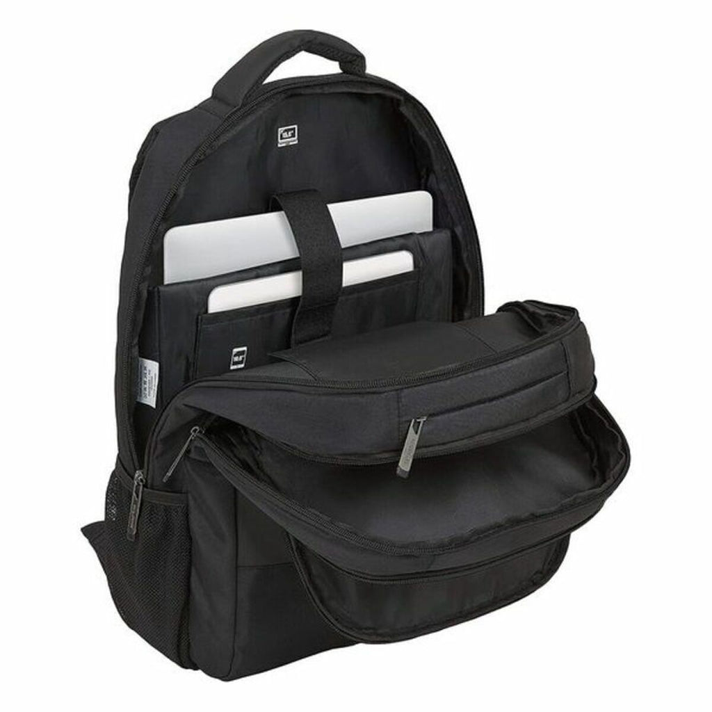 Rucksack for Laptop and Tablet with USB Output Safta 15,6'' Black 30 x 43 x 16 cm-8