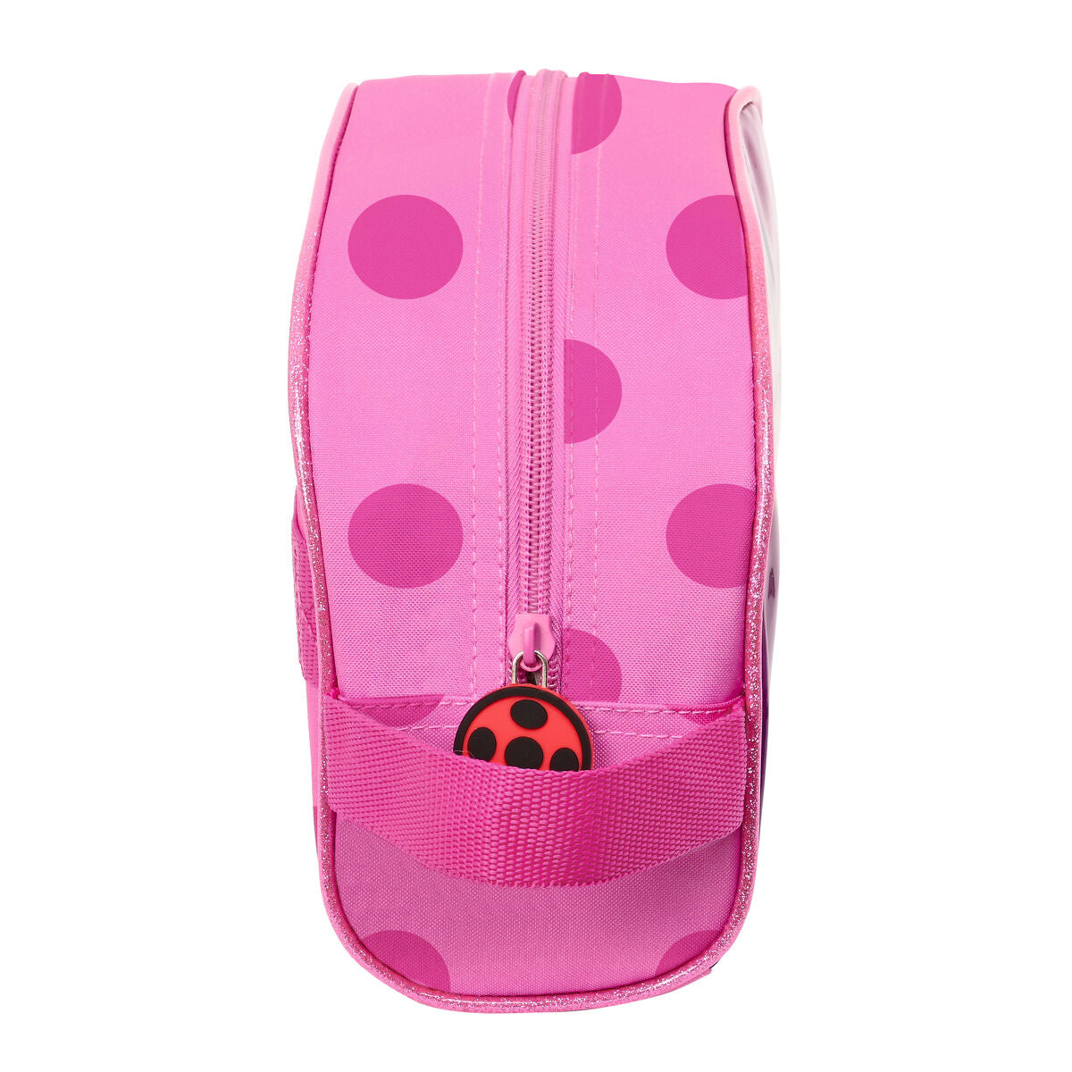 School Toilet Bag Lady Bug Fuchsia 26 x 16 x 9 cm-2