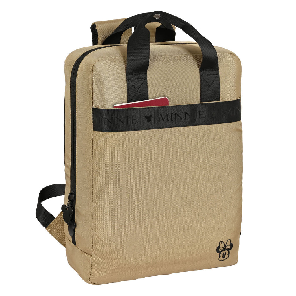 Laptop Backpack Minnie Mouse Beige 13,3''-1
