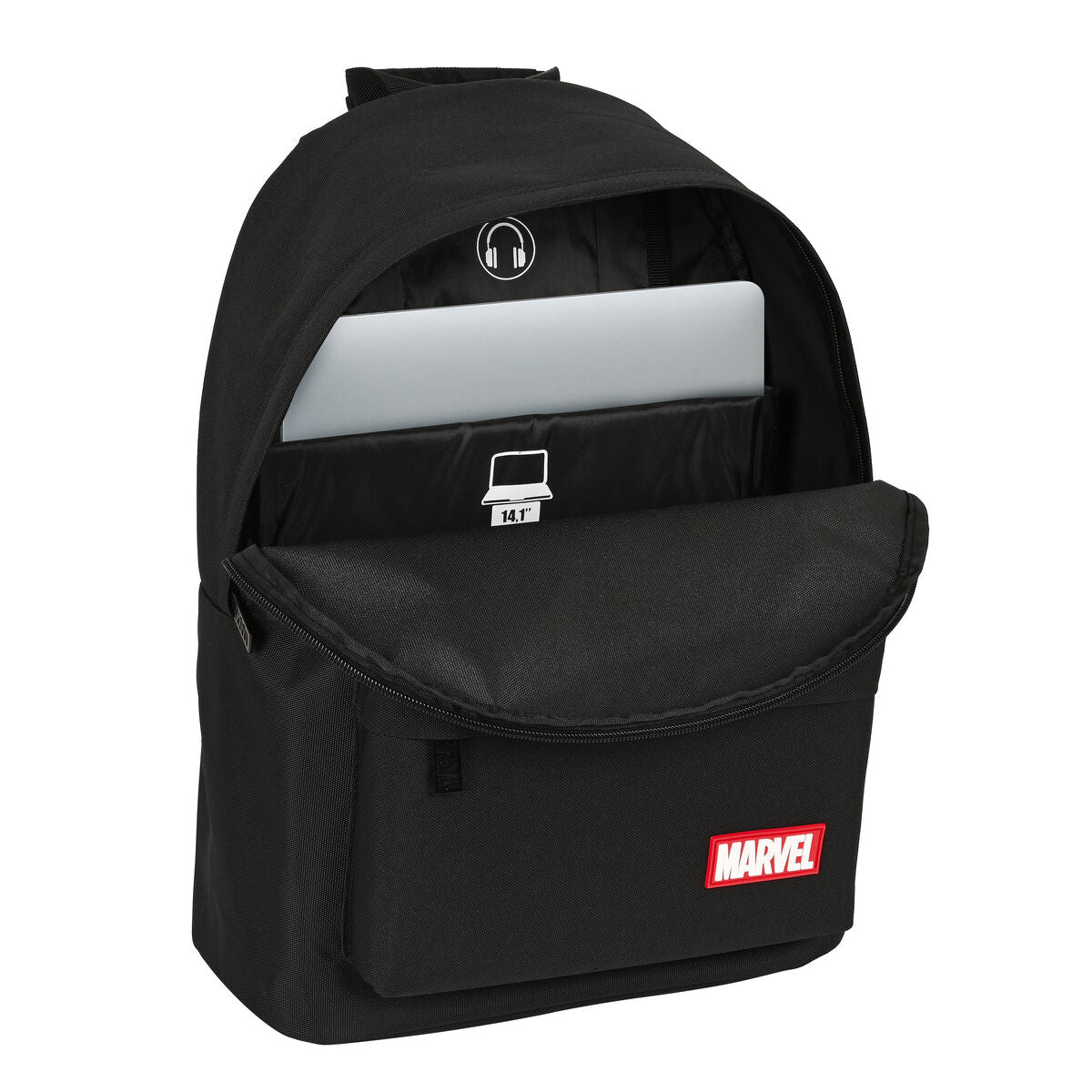 Laptop Backpack Marvel 14,1'' Black-3
