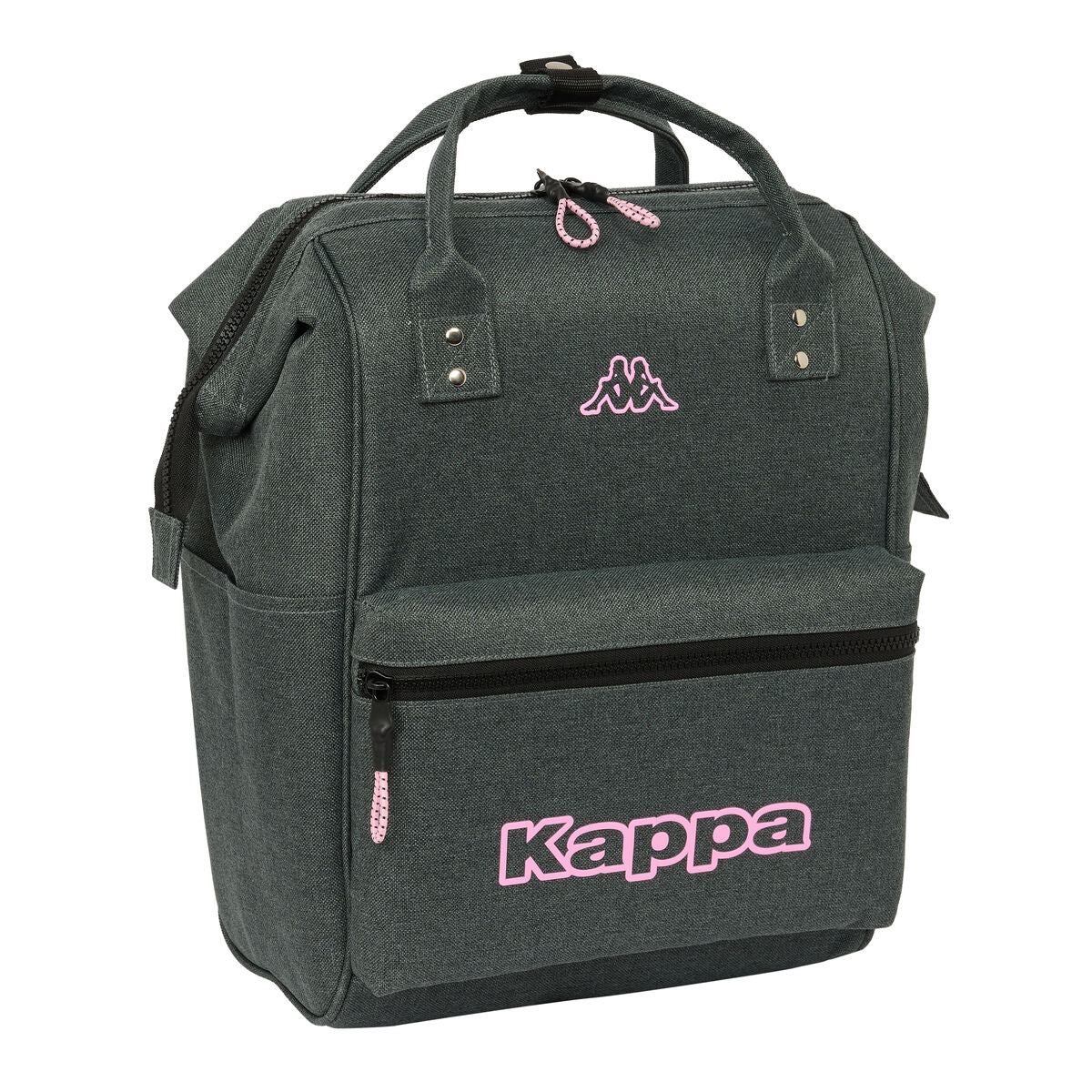 Laptop Backpack Kappa Silver Pink Grey 27 x 40 x 19 cm-0