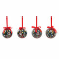 Christmas Baubles DKD Home Decor Father Christmas PVC (7 pcs) (7.5 x 7.5 x 12 cm)