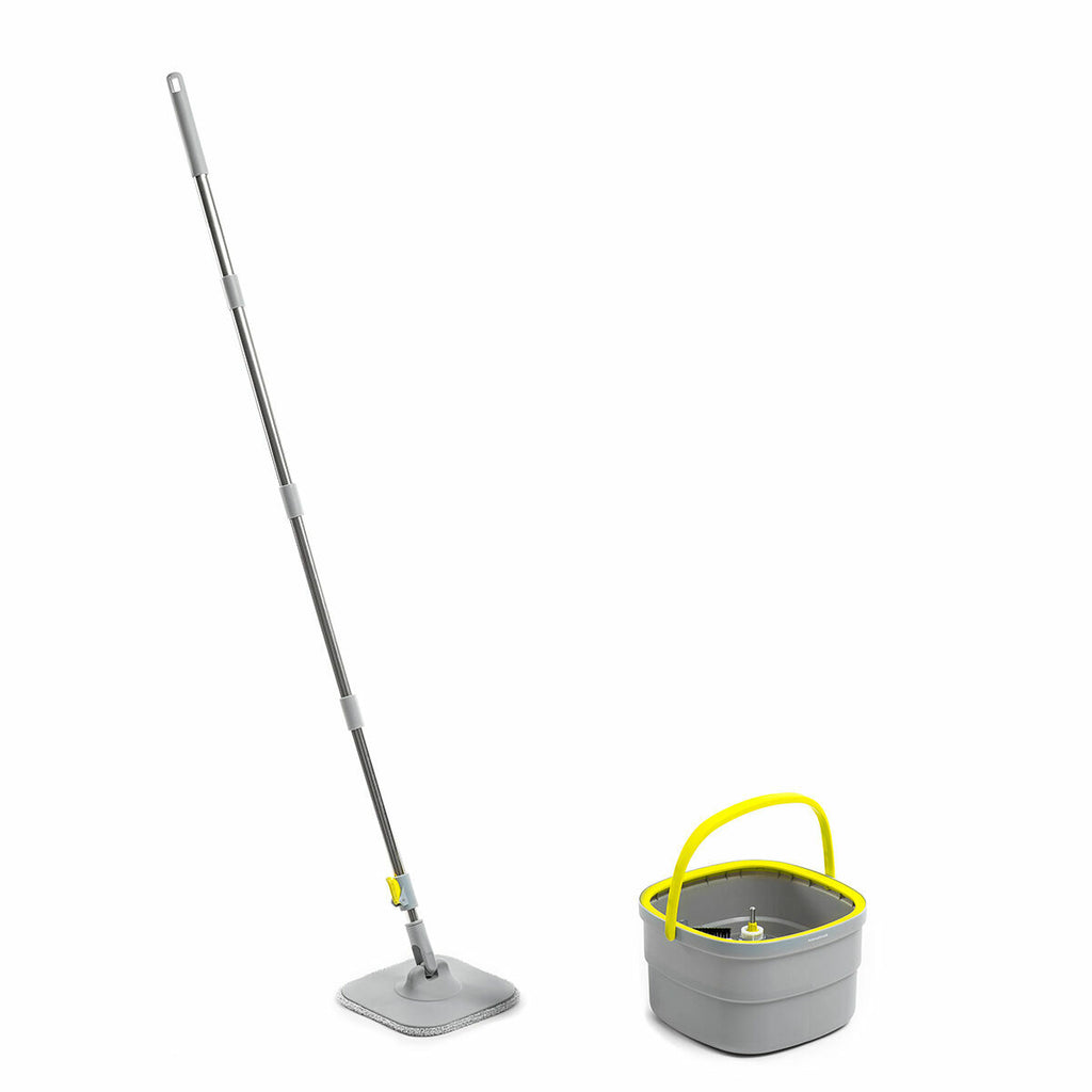 Self-Cleaning Spin Mop with Separation Bucket Selimop InnovaGoods-4