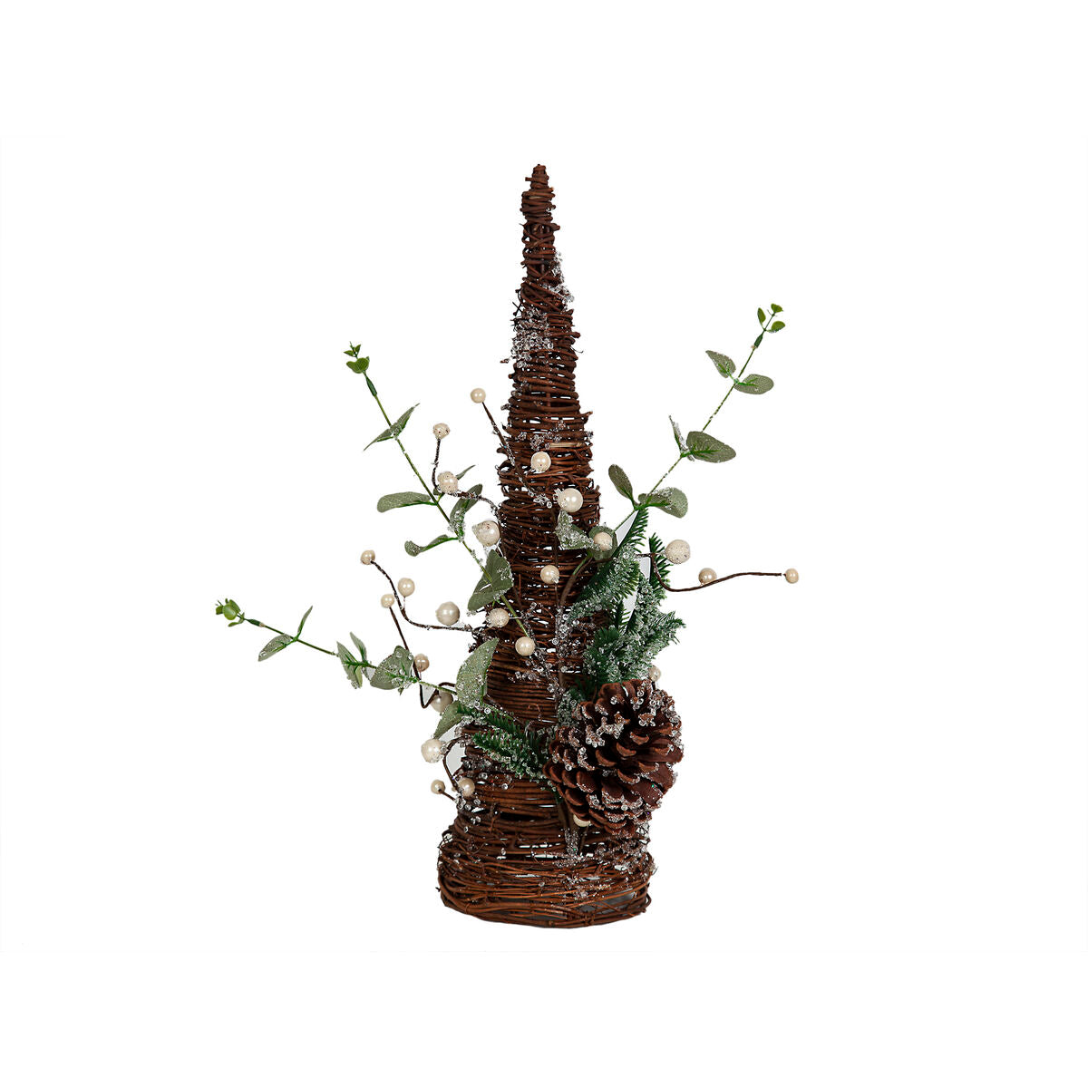 Christmas Tree Romimex Polyethylene Pine cone-0
