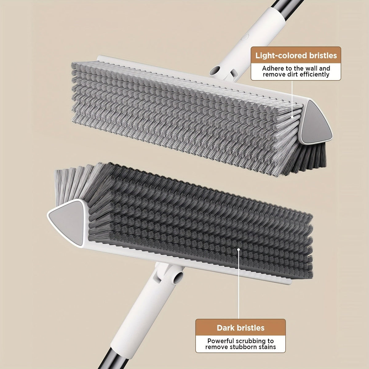 Rotating Gap Cleaning Brush for Tiles & Walls (2-in-1)-3