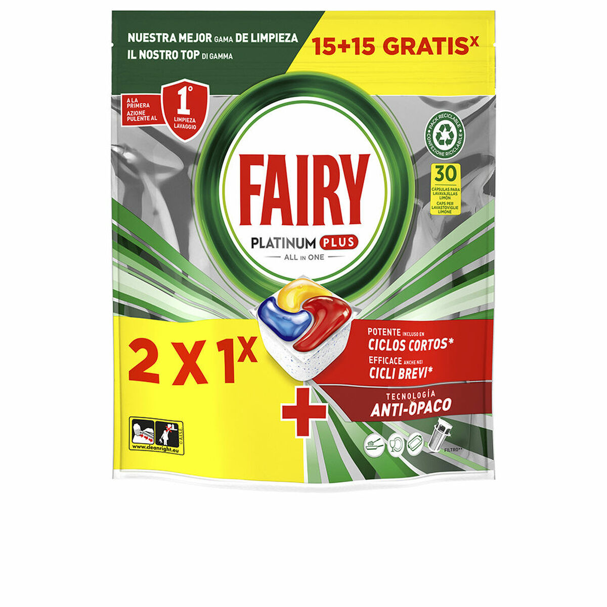 Dishwasher lozenges Fairy FAIRY PLATINUM-0