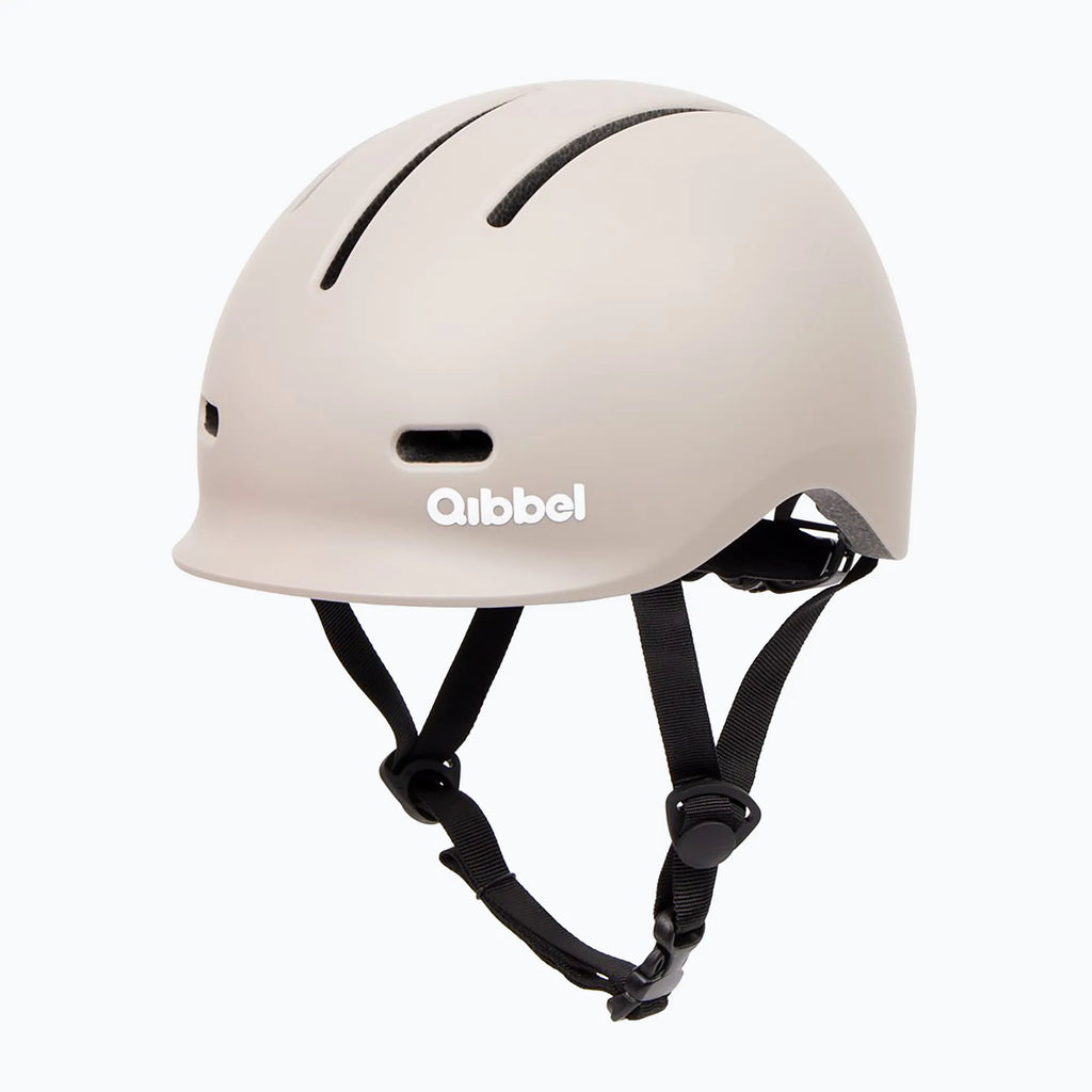 Qibbel Kinder-Fahrradhelm pebble grey-0