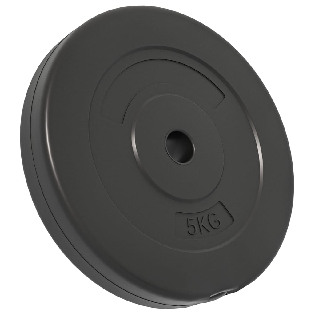 NNEVL Weight Plates 4 pcs 30 kg Cement-2