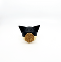 Divided Gold Piggy Bank-5