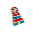 Painted Lighthouse Ornament Handmade-3