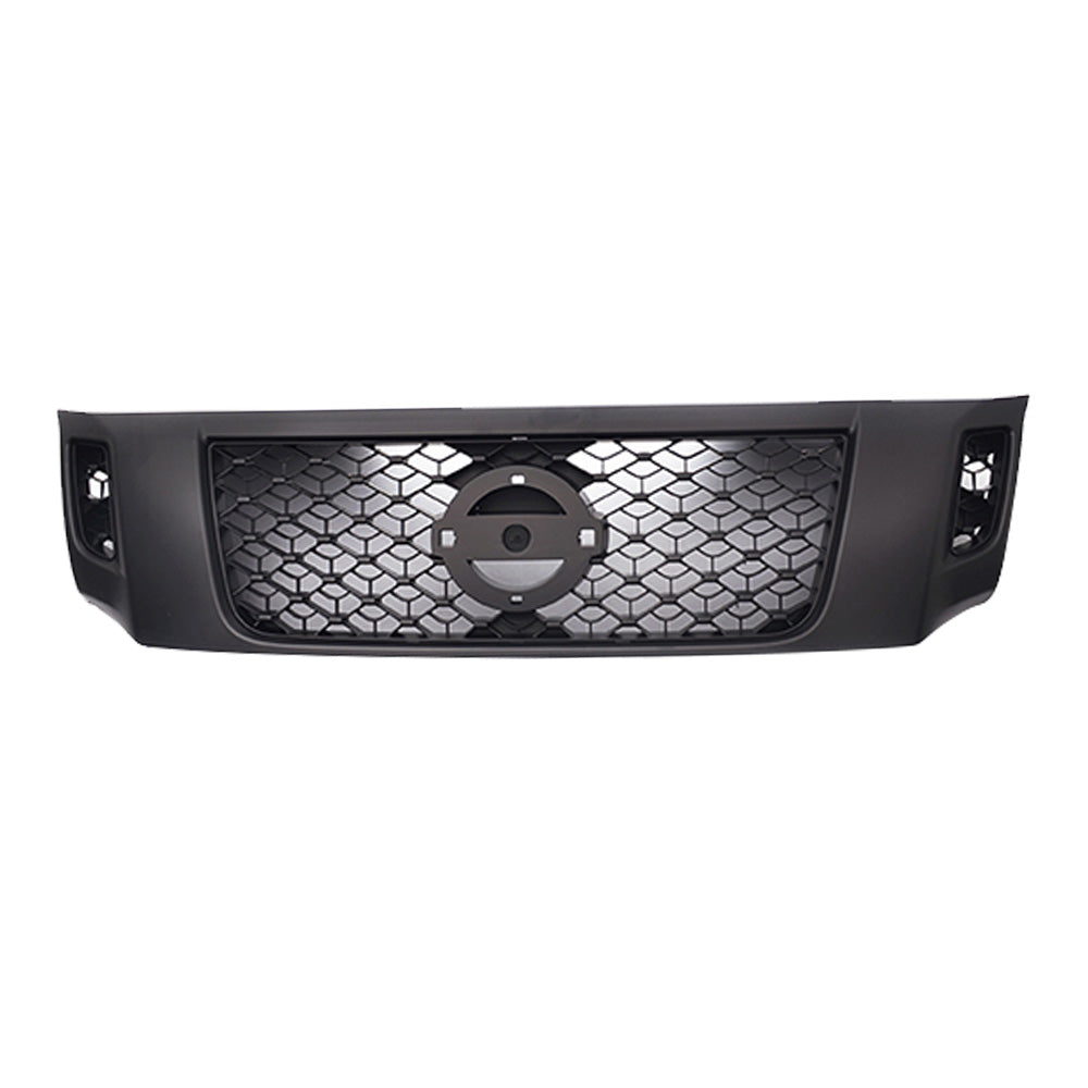 Front Grill Matte Black Bumper Bar Grille Suitable for Nissan Navara NP300 D23-0