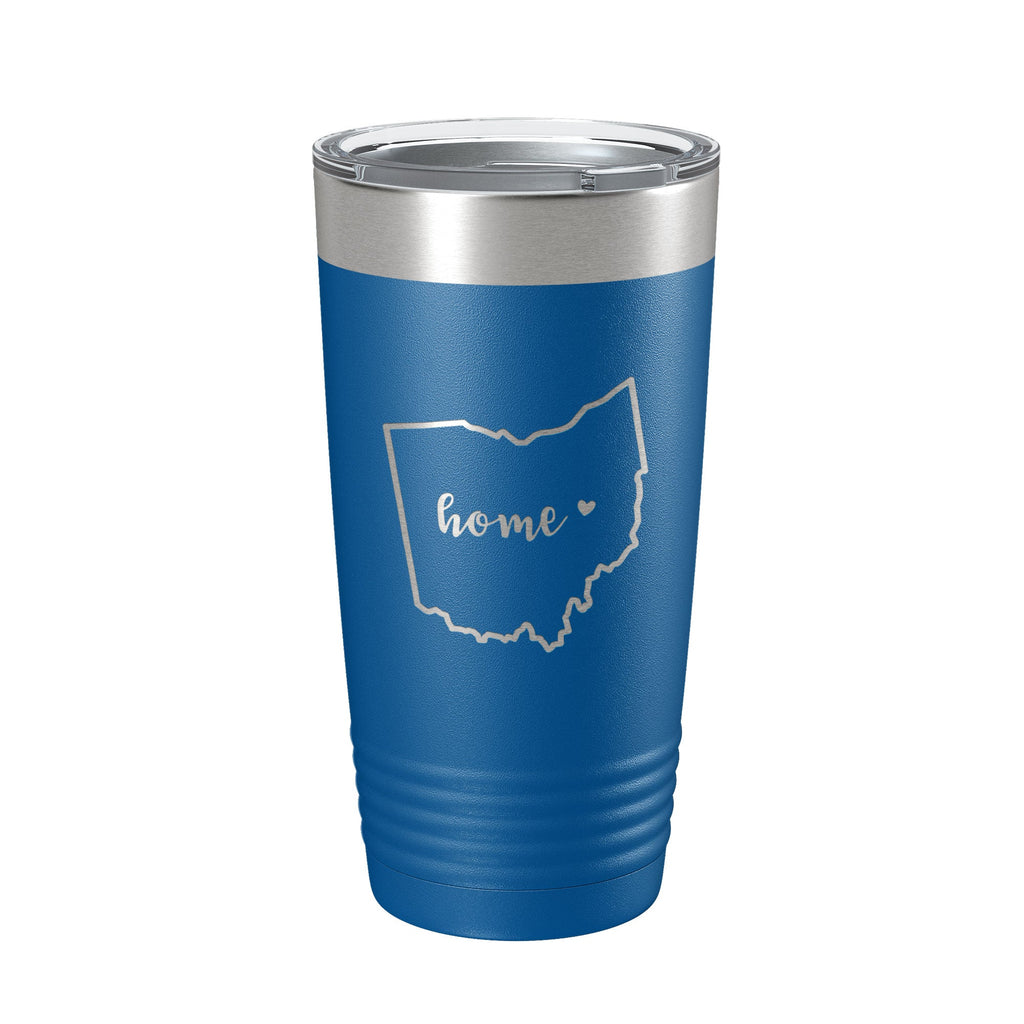 Ohio Tumbler Home State Travel Mug Insulated Laser Engraved Map Coffee Cup 20 oz-6