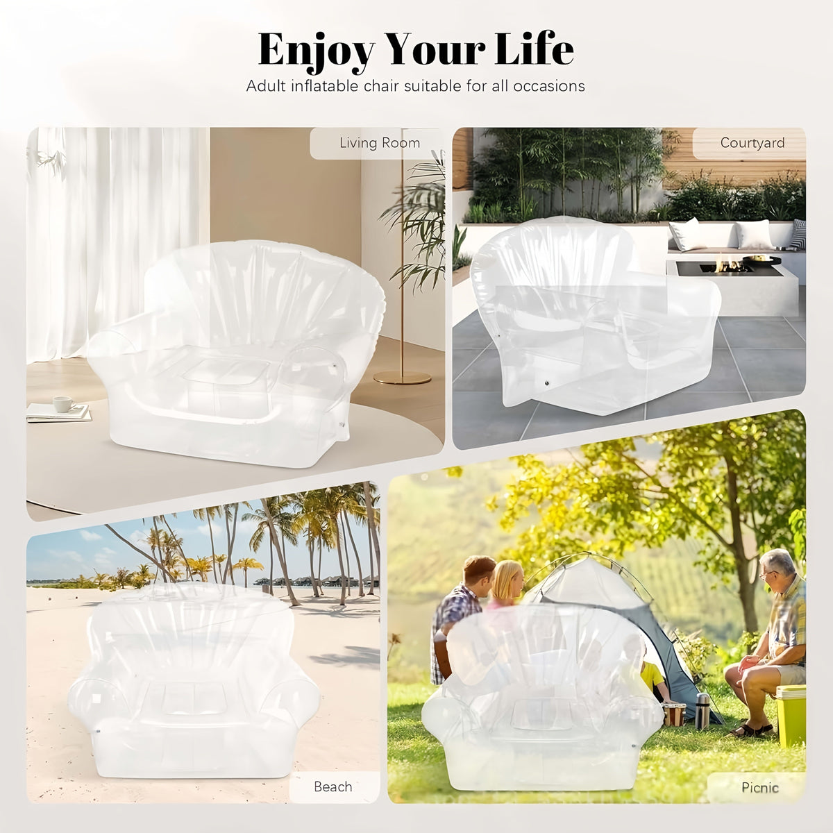 Transparent Sofa Toy Storage Seat Organizer-3