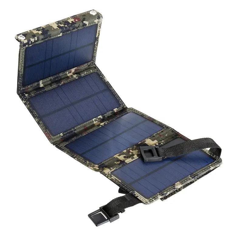 NNETM 20W Portable Solar Panel Charger - Green-0
