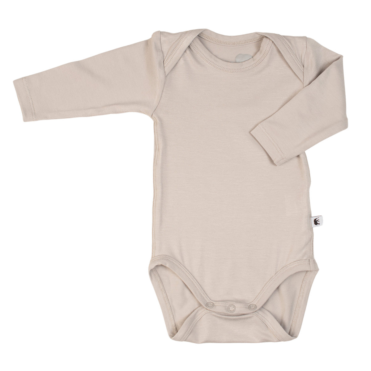 Bamboo Baby Long Sleeve Body - GREY-0