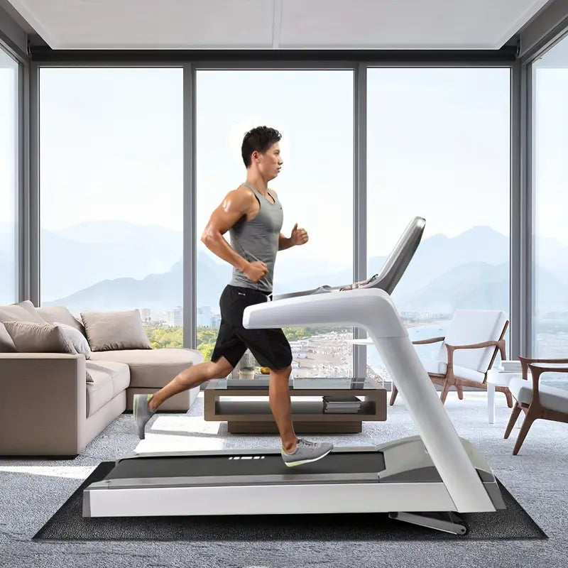 Large Treadmill Mat - 201x90cm/79.13x35.43inch Floor Protector-4