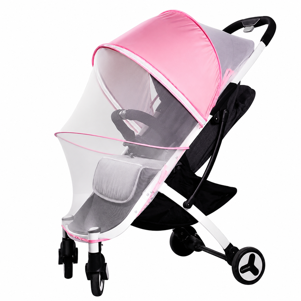 Universal Baby Stroller Sun Shade & Mosquito Net-5