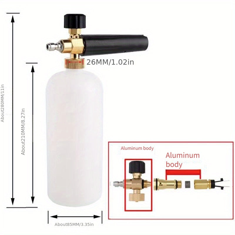 Adjustable Heavy-Duty Foam Cannon for Car Washing-3