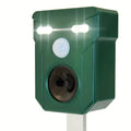 Ultrasonic Solar Animal Repeller with LED Lights & Motion Sensor-0