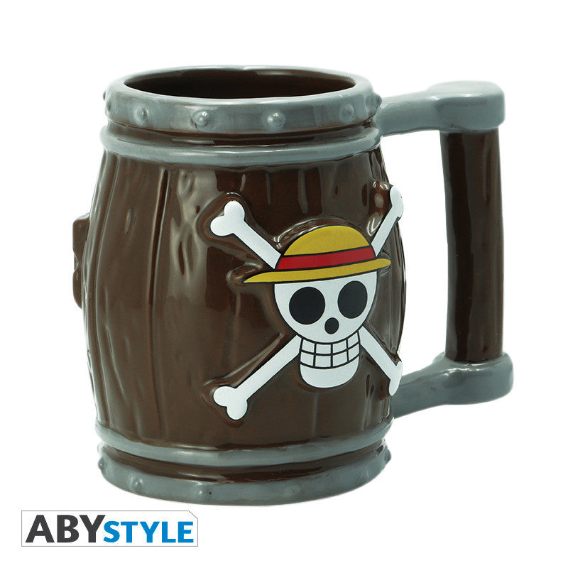 One Piece 3D Mug Barrel-0