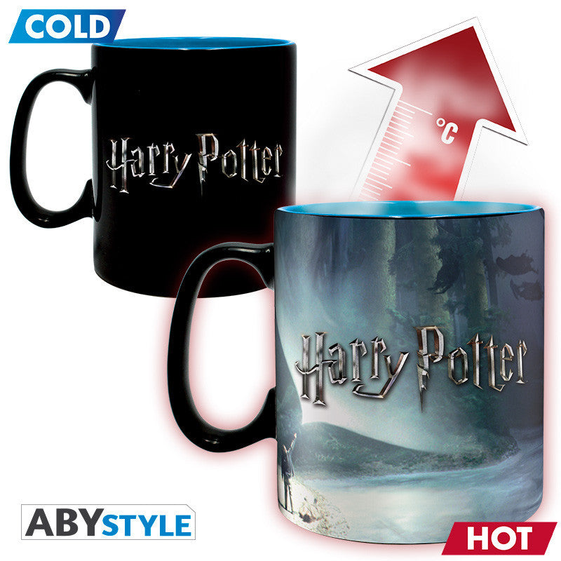 Harry Potter - hőre változó bögre - 460 ml - Patronus